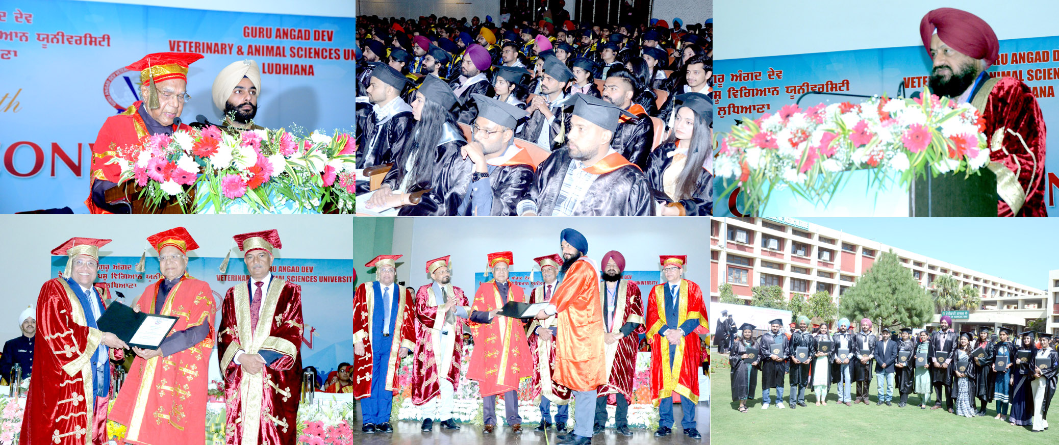 Governor Punjab confers degrees at Vet Varsity Convocation